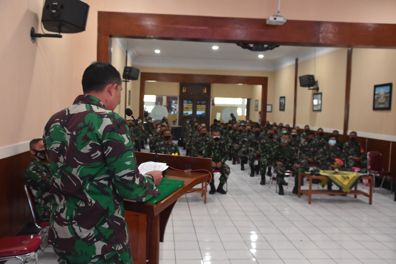 Korem 073/Makutarama Gelar Kegiatan Mobile Training Team (MTT) Kepada Babinsa Jajaran Korem